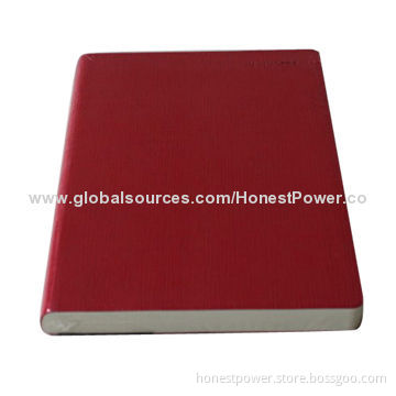 Notebook with Elastic, Different Sizes and Designs Available